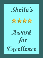 [Sheila's Four Star Award for 
Excellence]