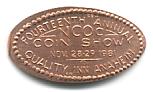 Fourteenth Annual NCOC Coin Show. Nov. 28-29 1981.  Quality Inn, Anaheim